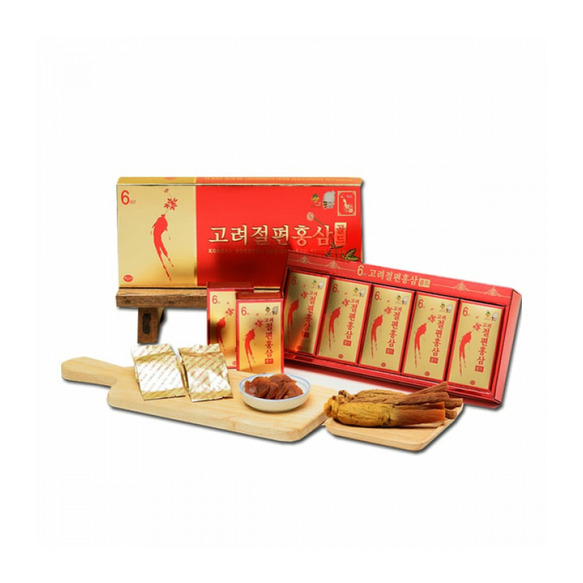 Hồng Sâm Thái Lát Tẩm Mật Ong KGS Korean Honeyed Red Ginseng Slice Gold (5 gói x 20g)