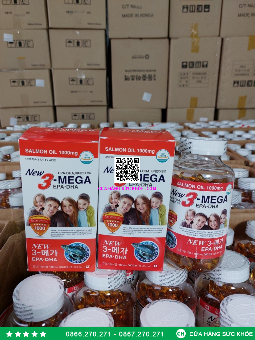 Thông tin sản phẩm dầu cá Kangwa Hàn quốc 1 hộp 300 viên Thông tin sản phẩm dầu cá Kangwa Hàn quốc 1 hộp 300 viên