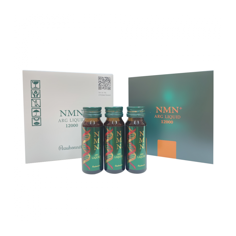 Nước Uống Đẹp Da Peauhonnete NMN+ Arg Liquid 12000 Nhật Bản Mẫu Mới Nhất