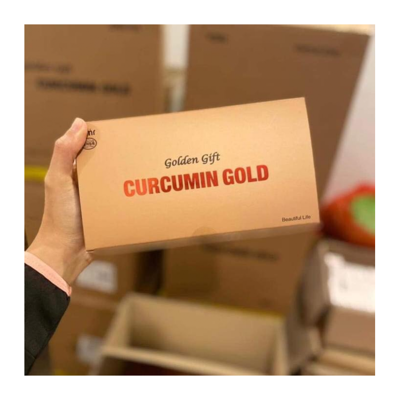 Tinh nghệ Nano Golden Gift Curcumin Gold Hàn Quốc (Hộp Lớn 100 Tép)